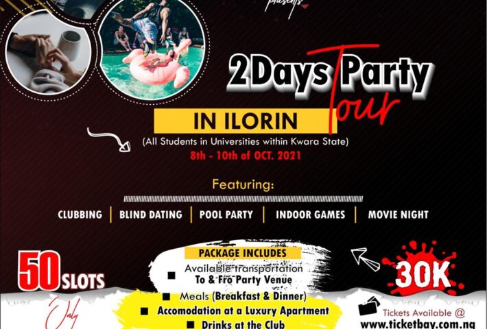XXL VIBEFEST: 2 Days Party Tour in Ilorin