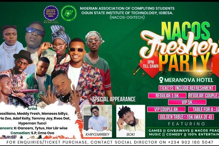 NACOS FRESHER’S PARTY