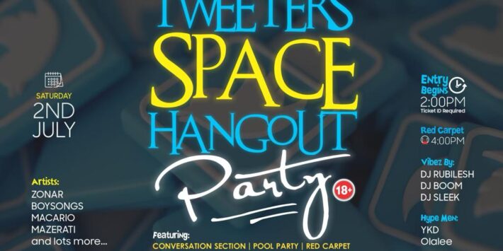 Twitter Space Hangout Party